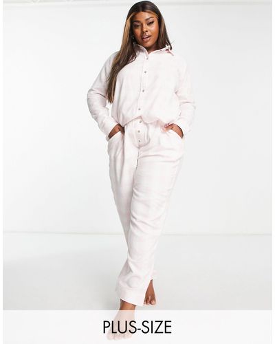 Cotton On Cotton on curve - pantaloni del pigiama a quadretti - Bianco