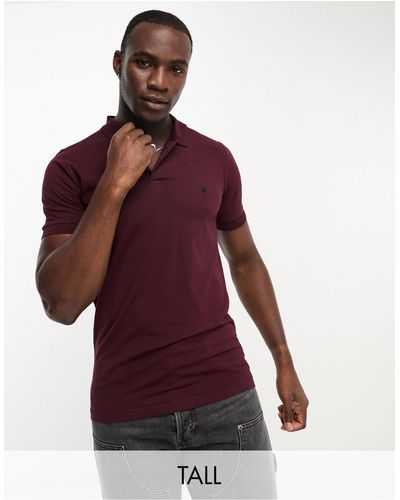 French Connection Tall Polo - Red