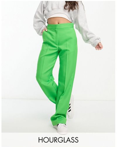 ASOS Hourglass Ultimate Straight Trouser - Green