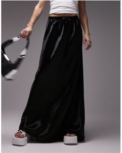 Topshop drawstring clearance skirt