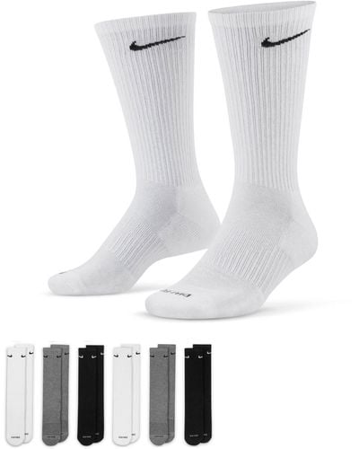 Nike Everyday Plus 6-pack Socks - White