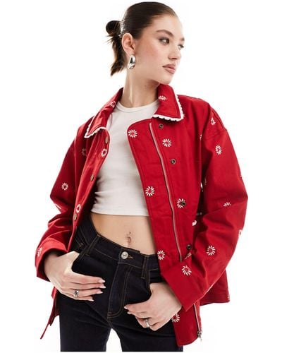Sister Jane Tribute Hearts Jacket - Red