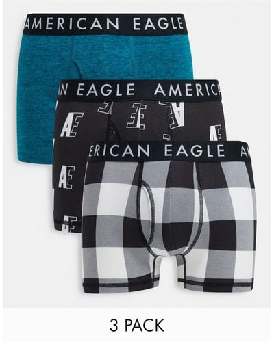 American Eagle 3-pack Trunks Underwear - Multicolour