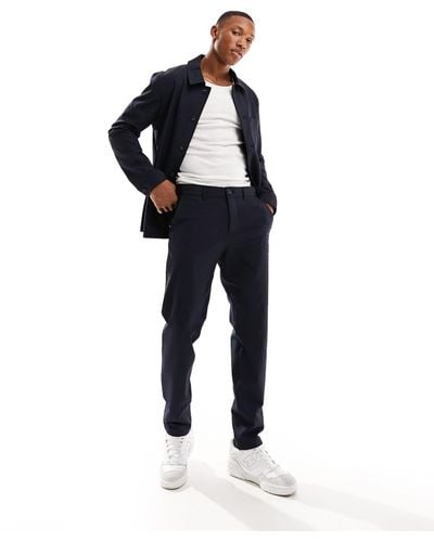 SELECTED Slim Fit Suit Trouser - Blue