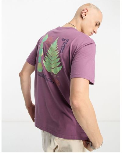 Billabong T-shirt à imprimé équilibre - Violet