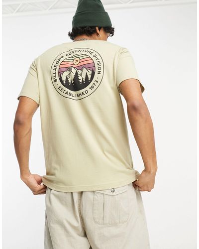 Billabong T-shirt avec motif lever - Neutre