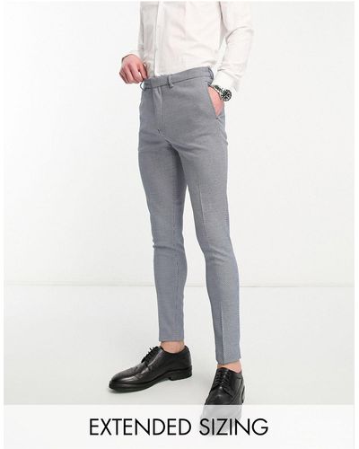 ASOS Wedding Super Skinny Suit Pants - Gray