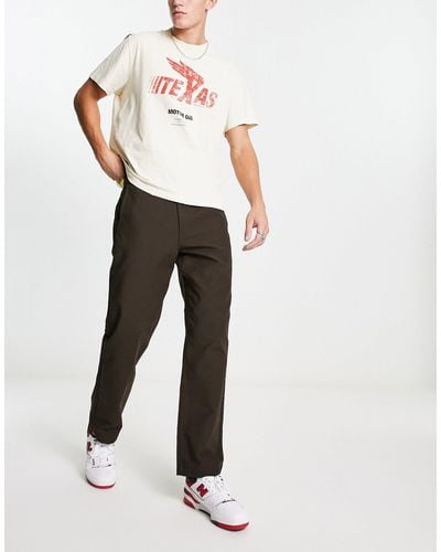 Vans Authentic Tapered Chino Trousers - White