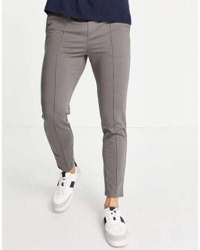 Only & Sons Pants With Elasticated Waist - Grey