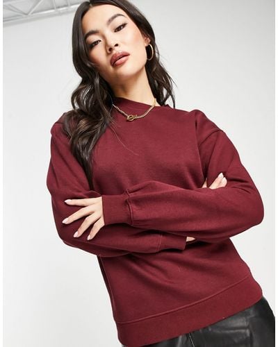 Threadbare Dixie Oversized Sweater - Red