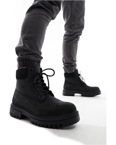 Timberland 6 Inch Elevated Premium Boots - Black