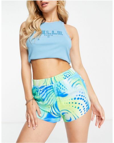 Pantaloncini a shop vita alta bershka