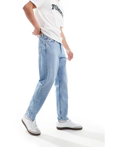 Tommy Hilfiger – isaac – schmal zulaufende jeans - Blau