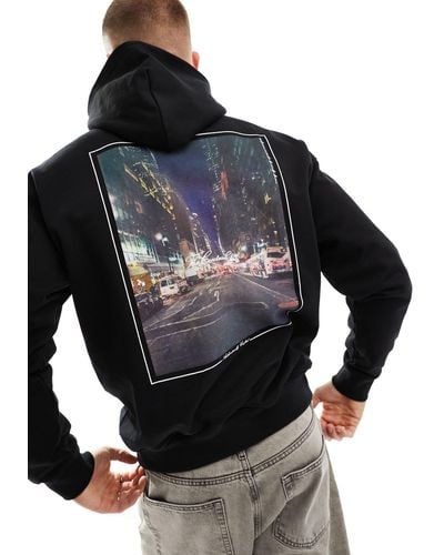 The Couture Club Graphic Back Hoodie - Black