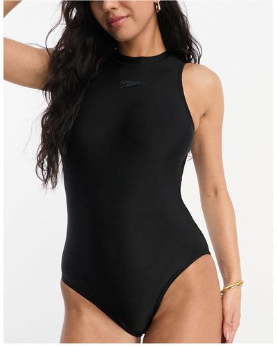 Speedo Hydrasuit Swimsuit - Black
