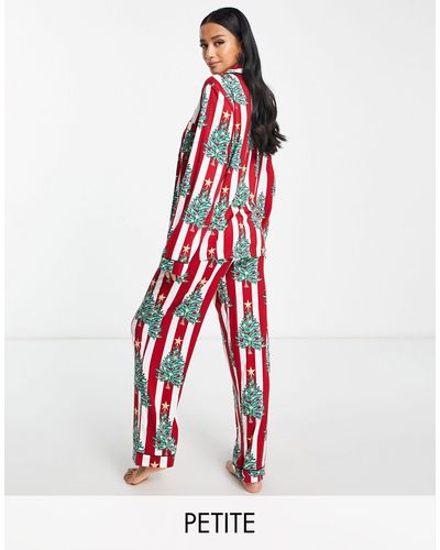 Chelsea Peers – er pyjama mit weihnachtsmuster - Rot