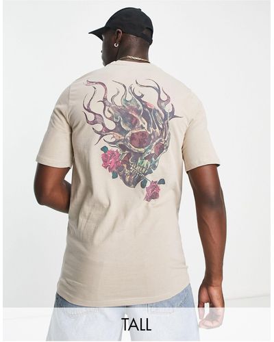 Bolongaro Trevor Tall - t-shirt à imprimé au dos - Blanc