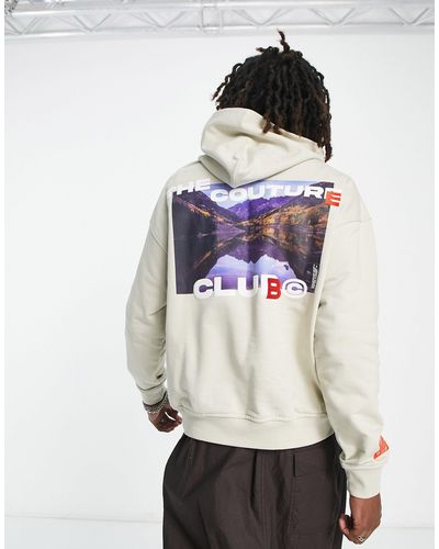 The Couture Club Hoodie Zonder Sluiting - Wit