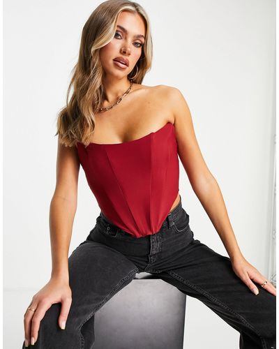 Trendyol Corset Top - Red