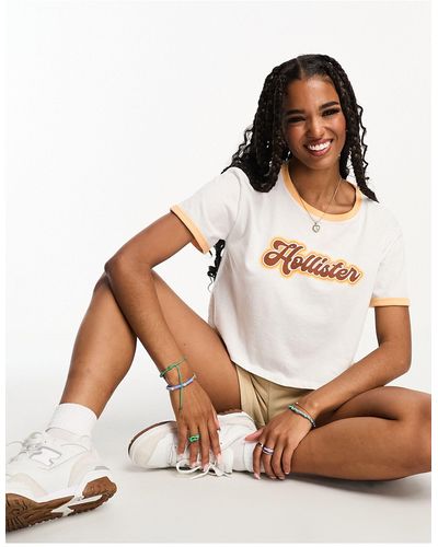T-shirts Hollister pour femme | Réductions en ligne jusqu'à 44 % | Lyst