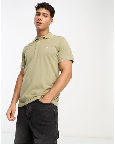 French Connection Single Tipped Polo - Green