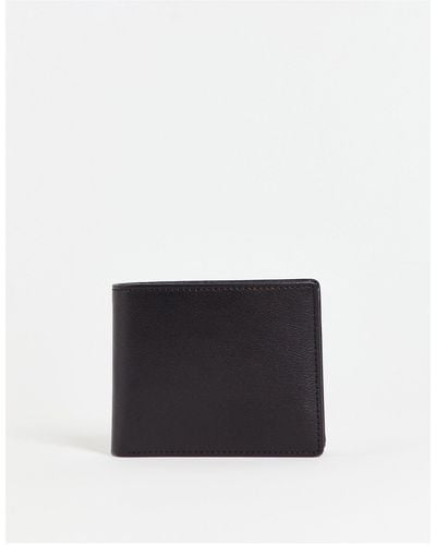 Smith & Canova Smith & Canova Leather Bilfold Wallet - Black