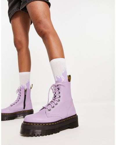 Purple Dr. Martens Boots for Women | Lyst Australia