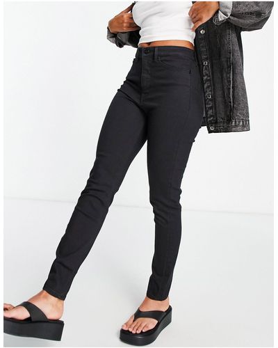WÅVEN Vormgevende Jeans Met Hoge Taille - Zwart