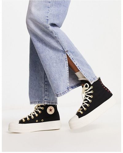 Converse High Tops Heart Sneakers for Women - Up to 40% off | Lyst