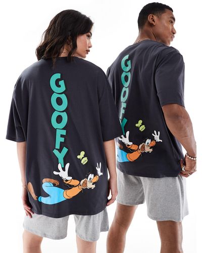 ASOS – goofy – disney-pyjamaset - Blau