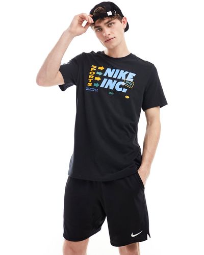 Nike Dri-fit Bodega Graphic T-shirt - Black
