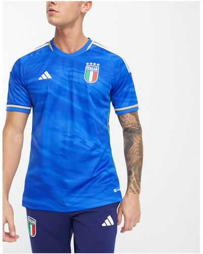 adidas Originals Adidas - Voetbal - Italië - Thuisshirt - Blauw