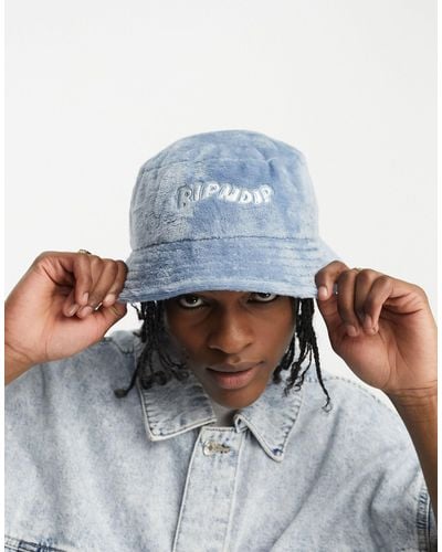 RIPNDIP Ripndip Wave Sherpa Bucket Hat - White