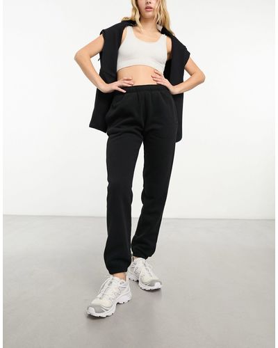 Cotton On Plush Essential Gym Trackpants - Black