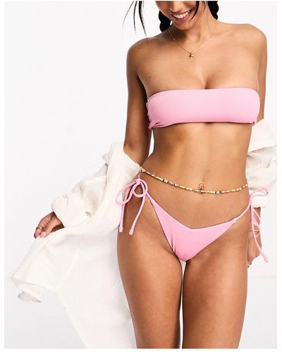 Pull&Bear Bikini Bottom - Pink