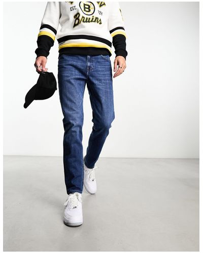 Lee Jeans Austin Tapered Fit Jeans - Blue
