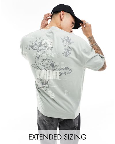 ASOS Oversized T-shirt - Gray