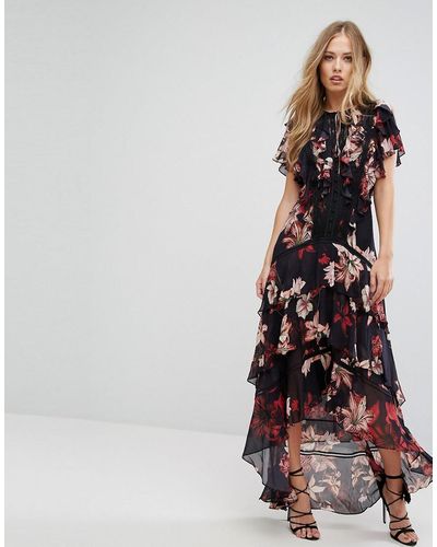 Forever New Floral Printed Maxi Dress - Multicolour