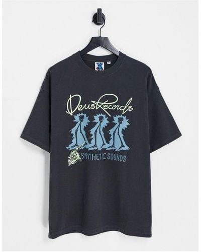 Deus Ex Machina Synthetics - T-shirt - Blauw
