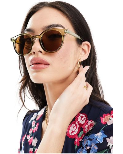 ASOS Round Sunglasses - Blue