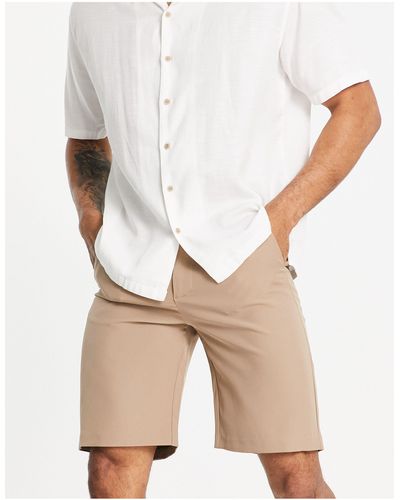 Mennace Suit Shorts - Natural
