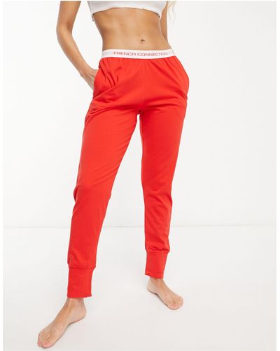 French Connection Lounge Pants - Red