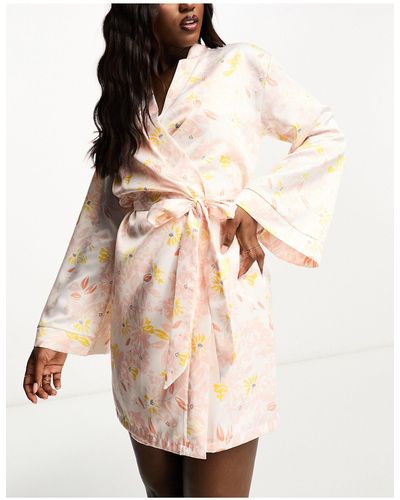 Loungeable Bridesmaid Robe - Natural