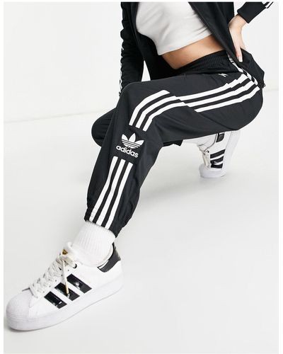 adidas Originals Lock Up - Trainingsbroek Met 3-stripes - Zwart