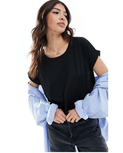 ONLY Soft Round Neck T-shirt - Blue
