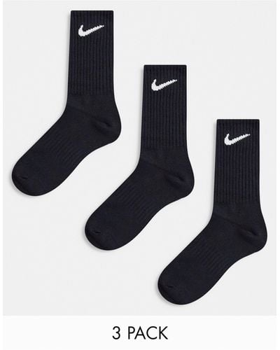 Nike Sportswear Everyday Essential Crew Socks - Black