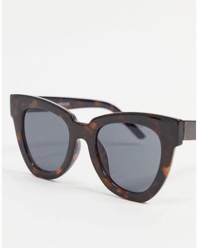 ASOS Chunky Flare Cat Eye Sunglasses - Multicolour