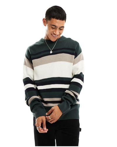 Jack & Jones Sweater With Stripes - Black