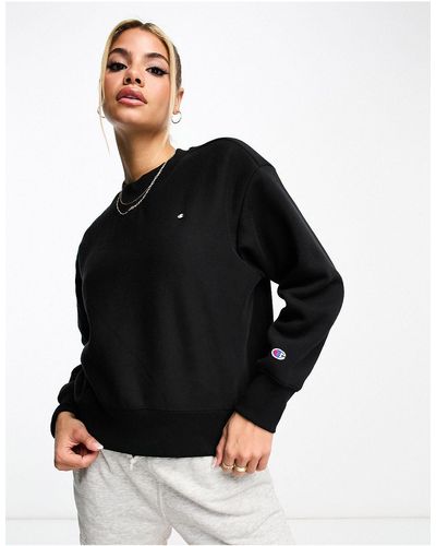 Champion Reverse Weave Premium Sweatshirt - Black