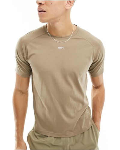 PUMA Running - evolve - t-shirt - marron